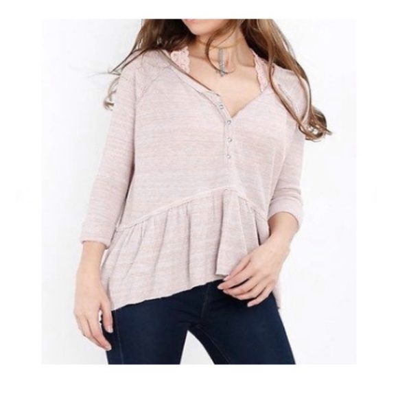 Free People Thermal Henley - Picture 8 of 8